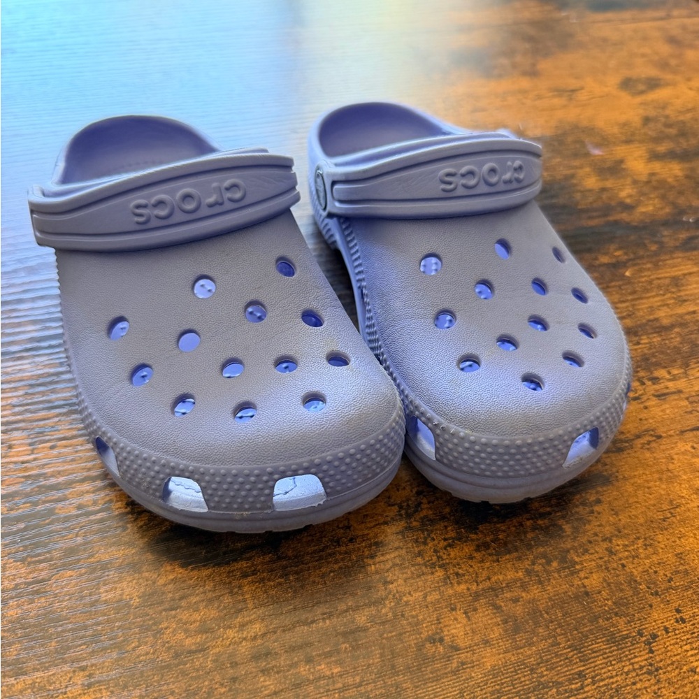 Crocs Kids Classic Clog - Blue size c13